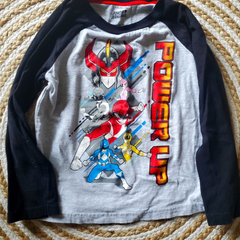 Boys long sleeve Power Rangers shirt